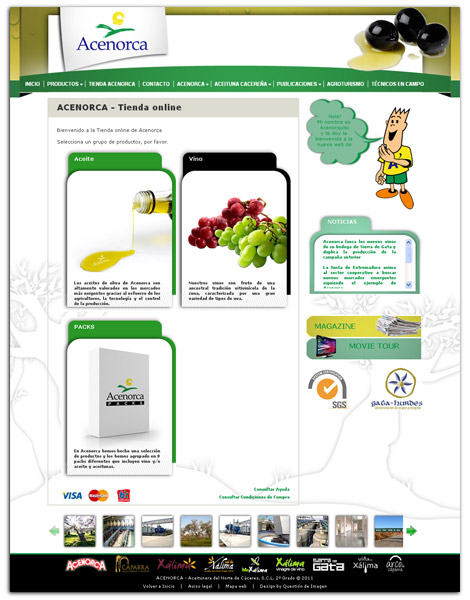 Acenorca Tienda onLine