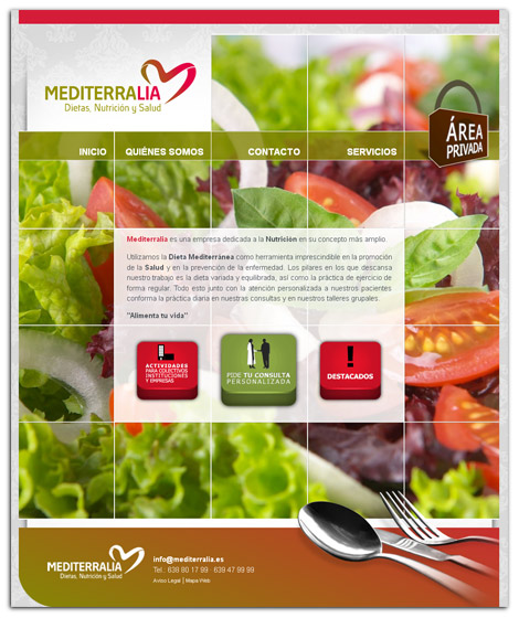 Mediterralia Dietas, Nutrición y Salud